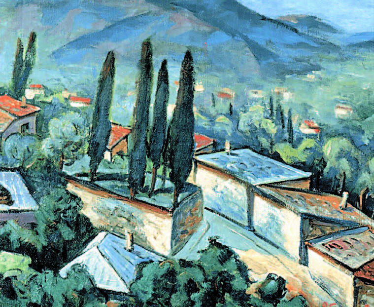 «Ялта киче». Р.Гыйләҗев рәсеме. 1984 ел.