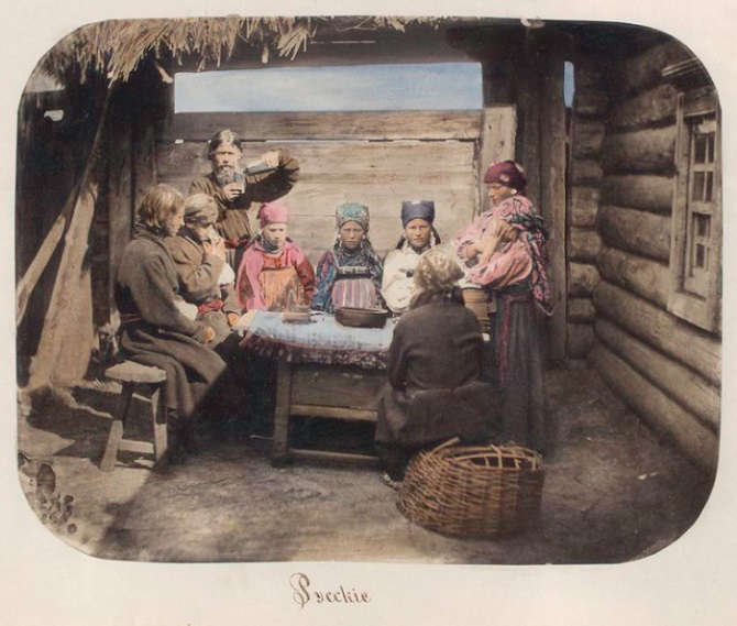 Русская деревня конца XIX века: хлеб, щи и отсутствие бани