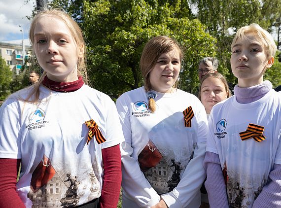 Волонтерлар Казан үзәгендә 100 мең георгий тасмасы таратачак