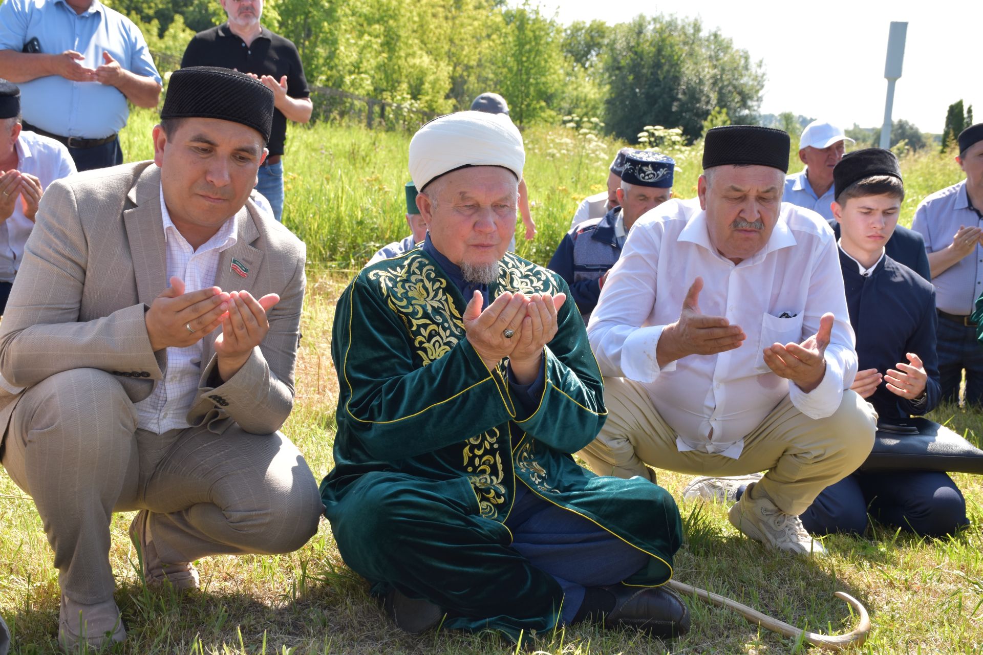 Чүпрәле районы Яңа Ишле авылында Вәлиулла Хәсәнов укулары