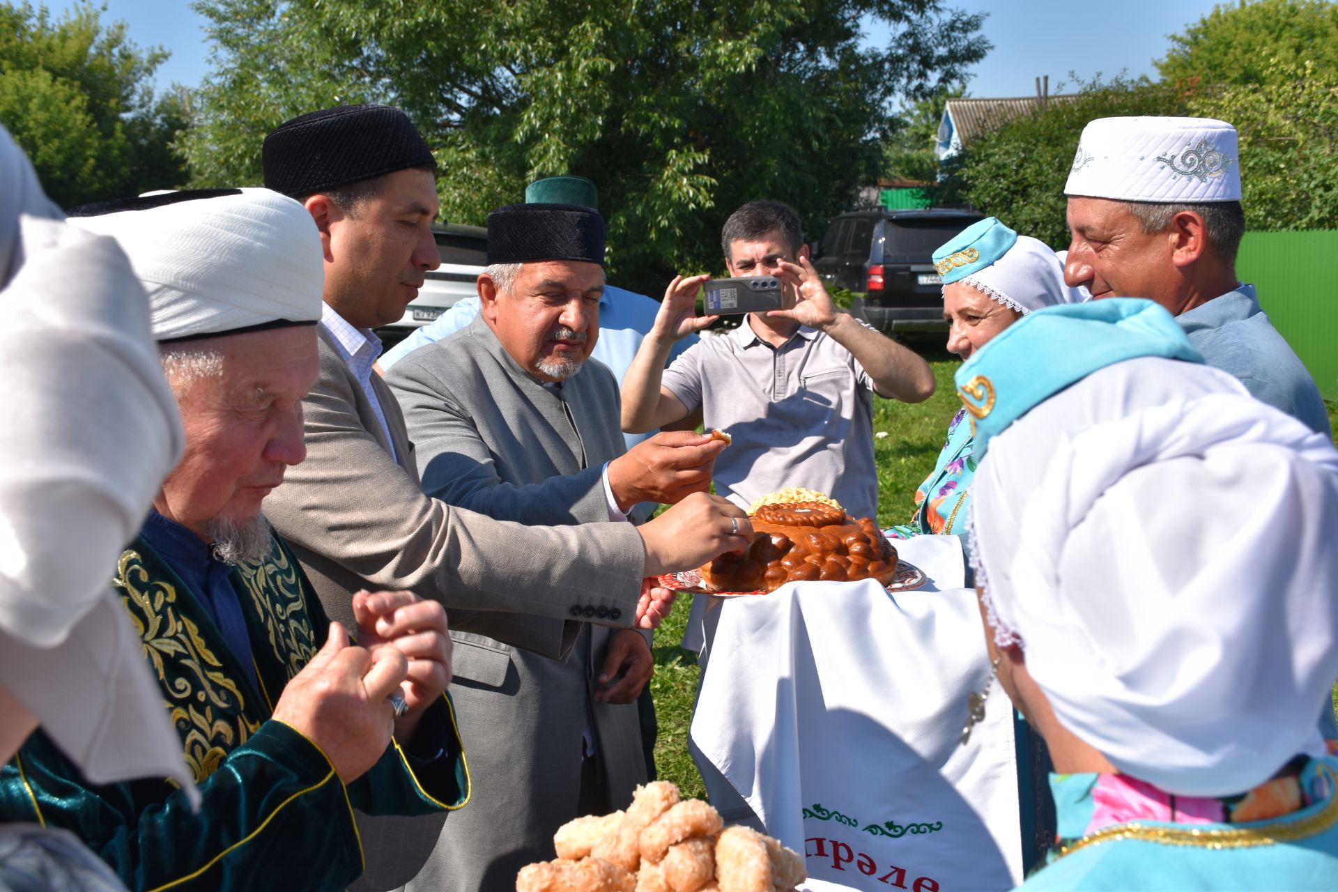 Чүпрәле районы Яңа Ишле авылында Вәлиулла Хәсәнов укулары