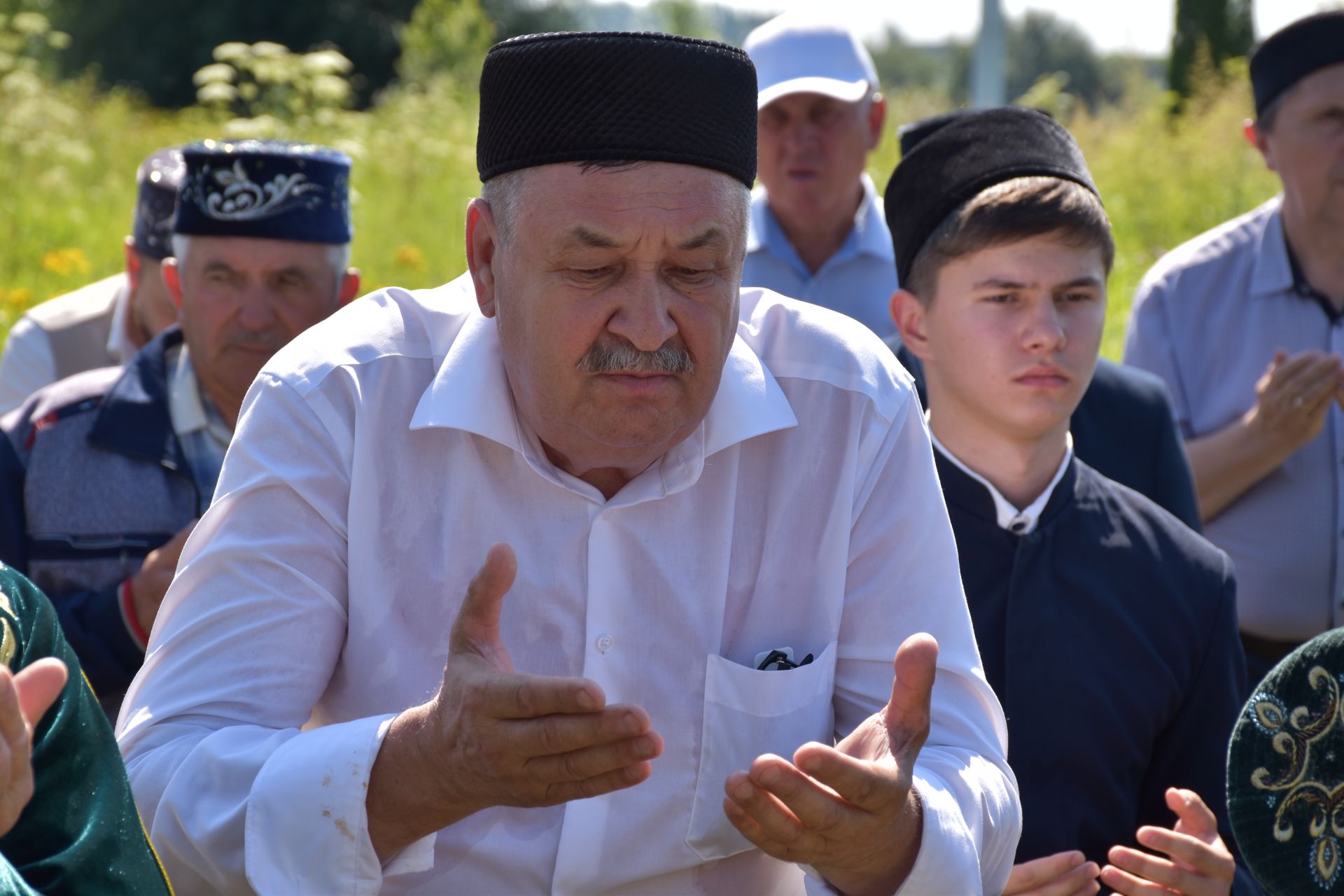 Чүпрәле районы Яңа Ишле авылында Вәлиулла Хәсәнов укулары