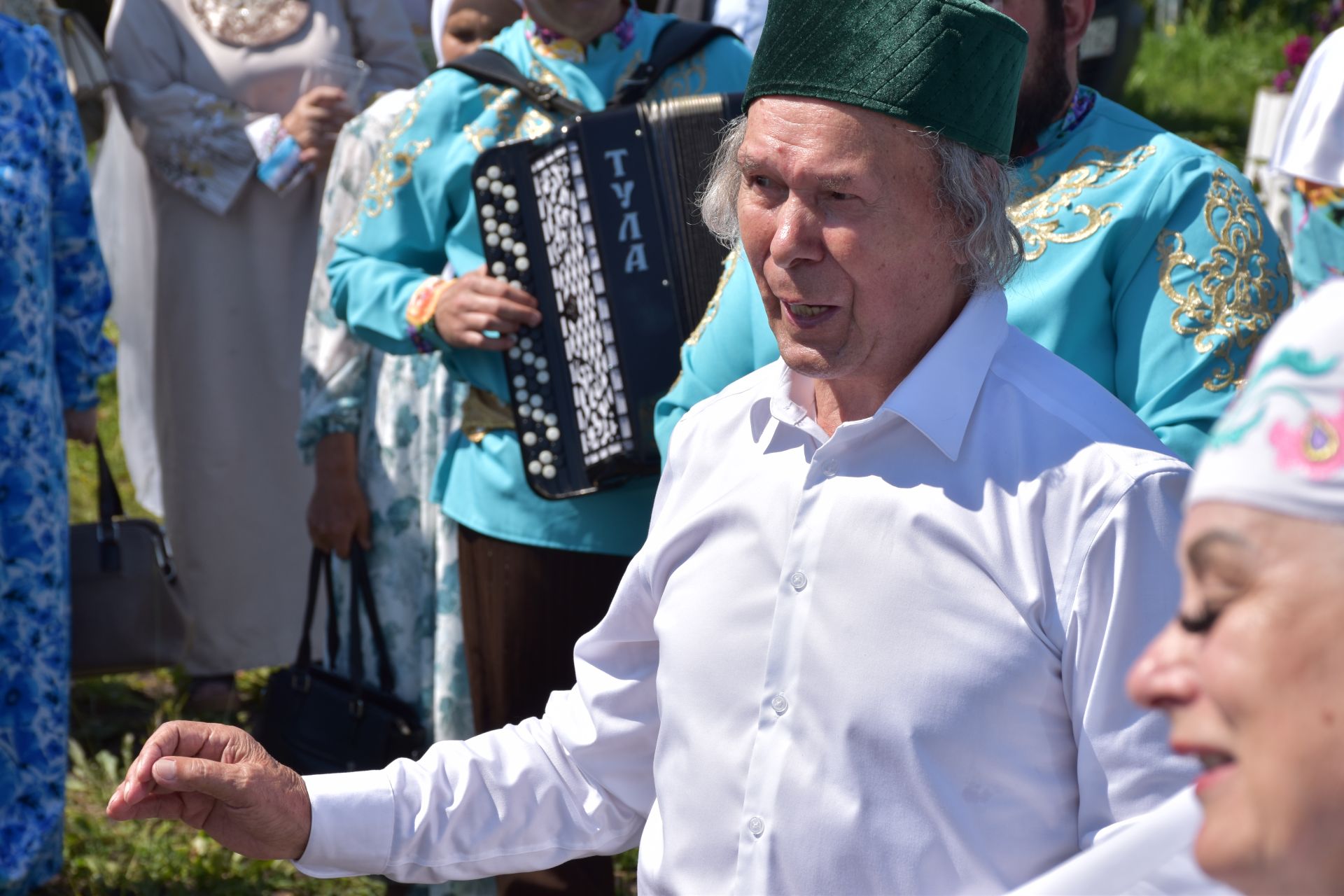 Чүпрәле районы Яңа Ишле авылында Вәлиулла Хәсәнов укулары