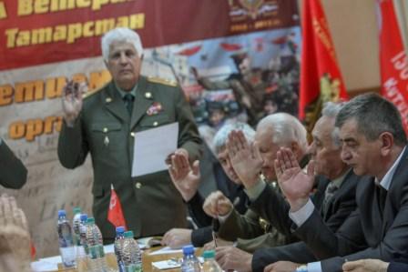 Татарстанские ветеранские организации выдвинули на должность Президента Республики Рустама Минниханова
